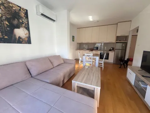 Dnevni boravak povezan sa trpezarijom i kuhinjom. - image 3