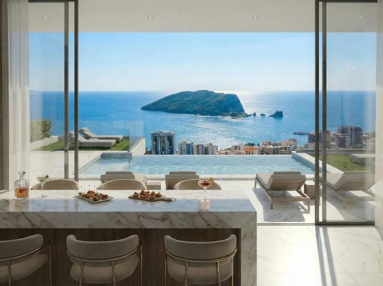 Sale, two bedroom apartment, 115m², Budva, Crna Gora