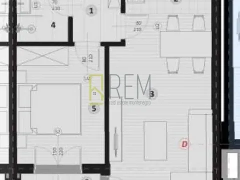 Sale, one bedroom apartment, 44m², Bar, Crna Gora - image 4