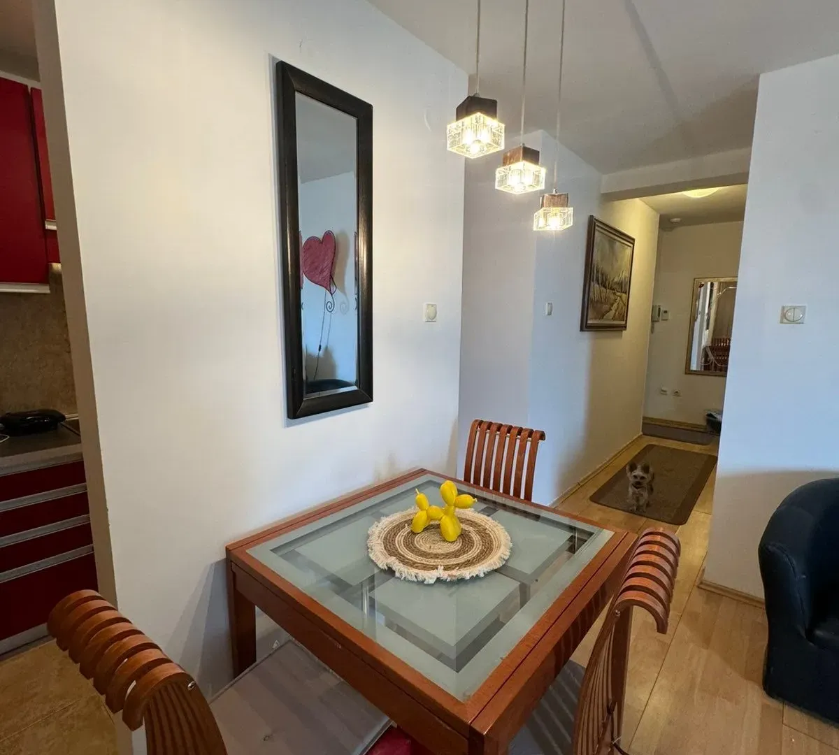 Rent, one bedroom apartment, 55m², Babilonija, Budva