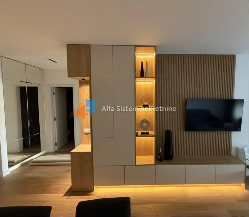 Rent, two bedroom apartment, 56m², Banovo Brdo, Beograd