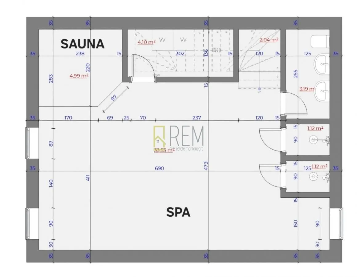 Sale, house, 363m², Bečići, Budva