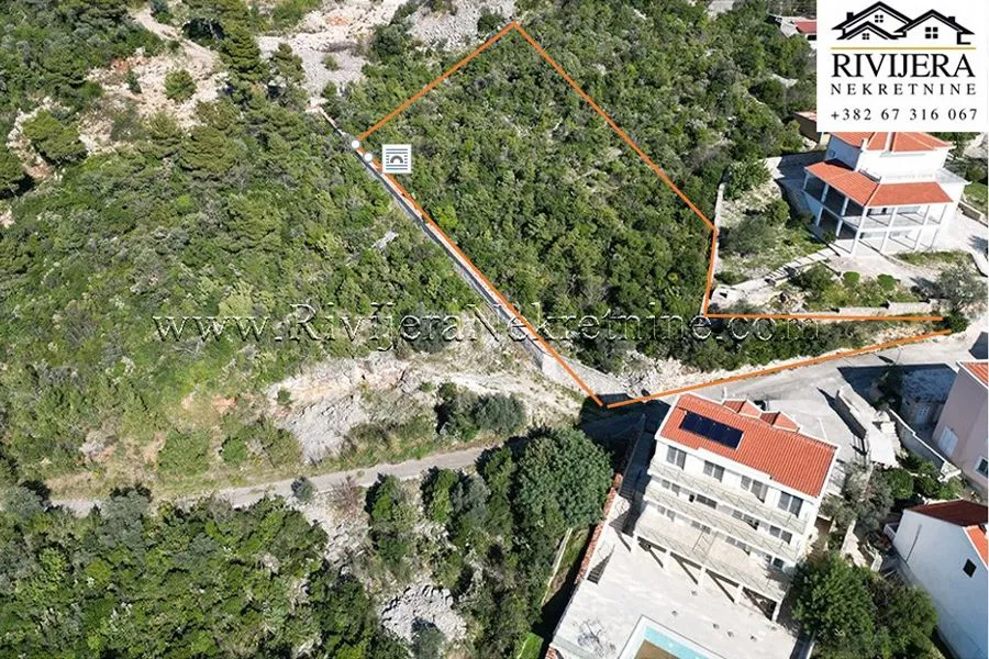 Prodaja, plac, 897m², Žanjice, Herceg Novi
