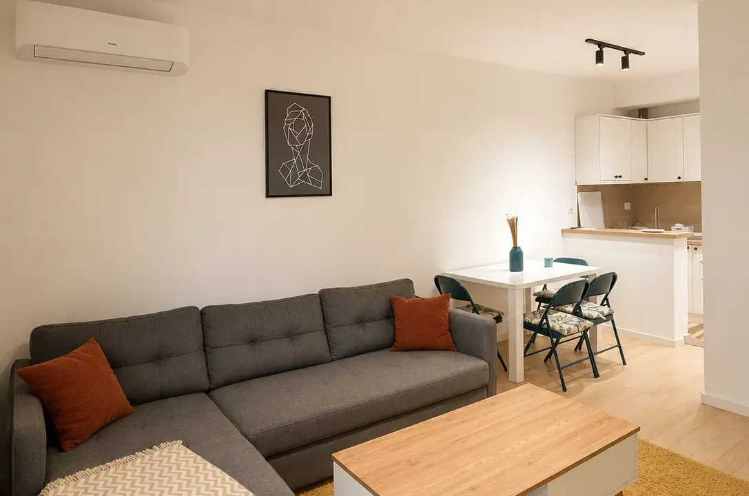 Rent, one bedroom apartment, 45m², Nova Dalmatinska, Podgorica