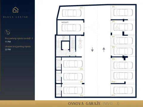 Sale, two bedroom apartment, 63m², Budva, Crna Gora - image 22