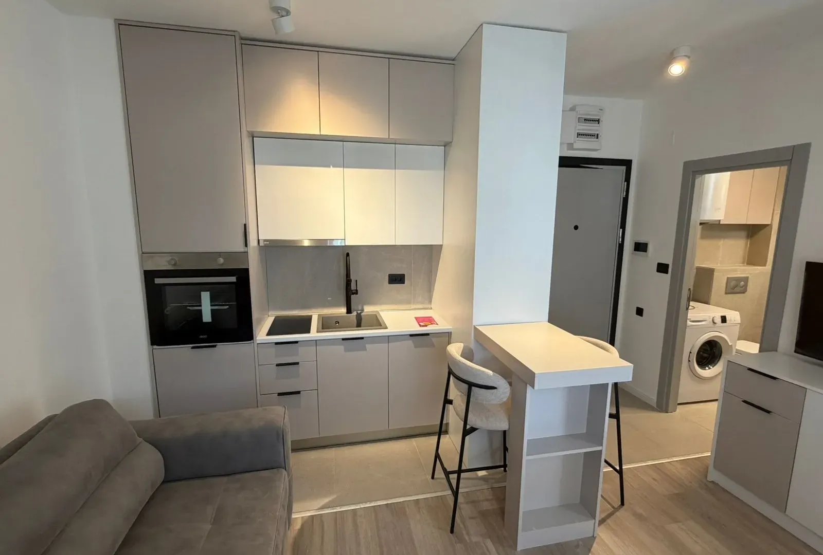 Rent, studio apartment, 22m², Zabjelo, Podgorica