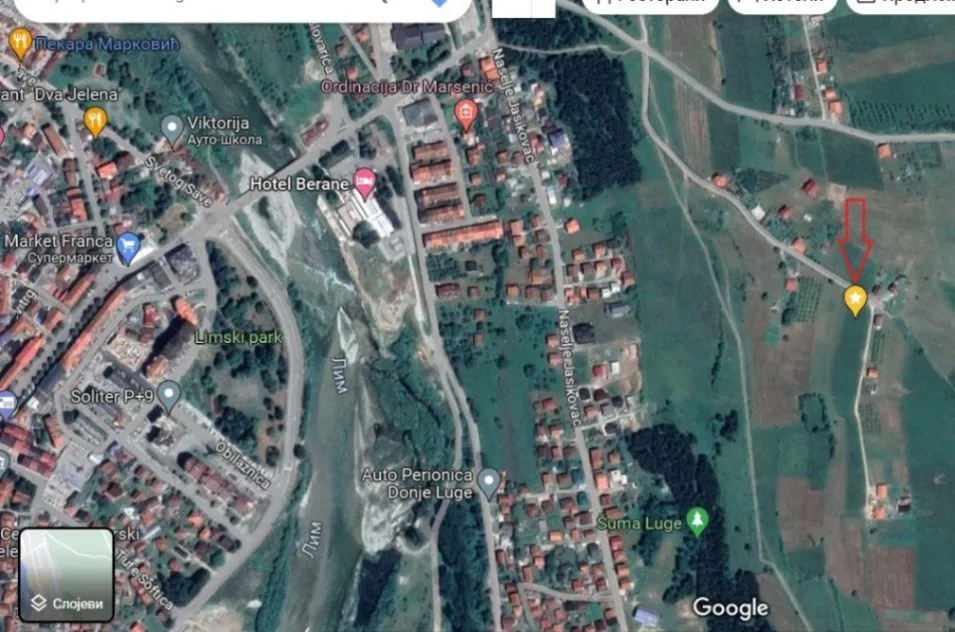 Prodaja, plac, 4400m², Petnjik, Berane