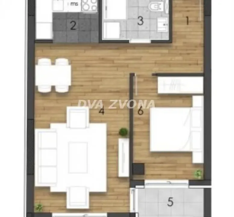 Prodaja, dvosoban stan, 45m², Telep, Novi Sad Sve Podlokacije