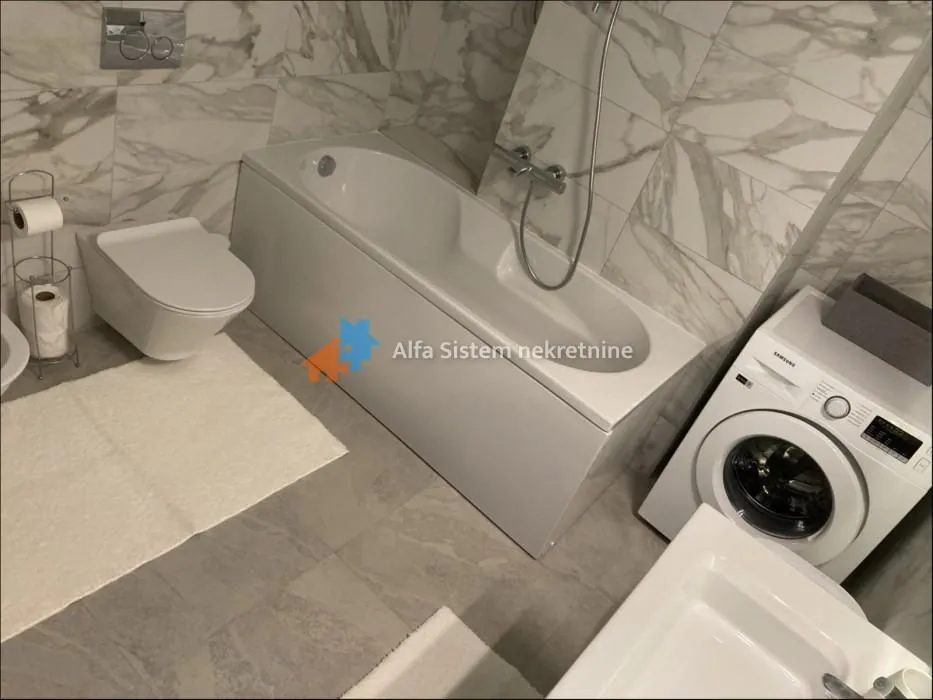 Izdavanje, dvosoban stan, 54m², Novi Beograd Blok 65, Novi Beograd Sve Podlokacije