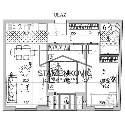 Prodaja, jednosoban stan, 53m², Podbara, Novi Sad Sve Podlokacije