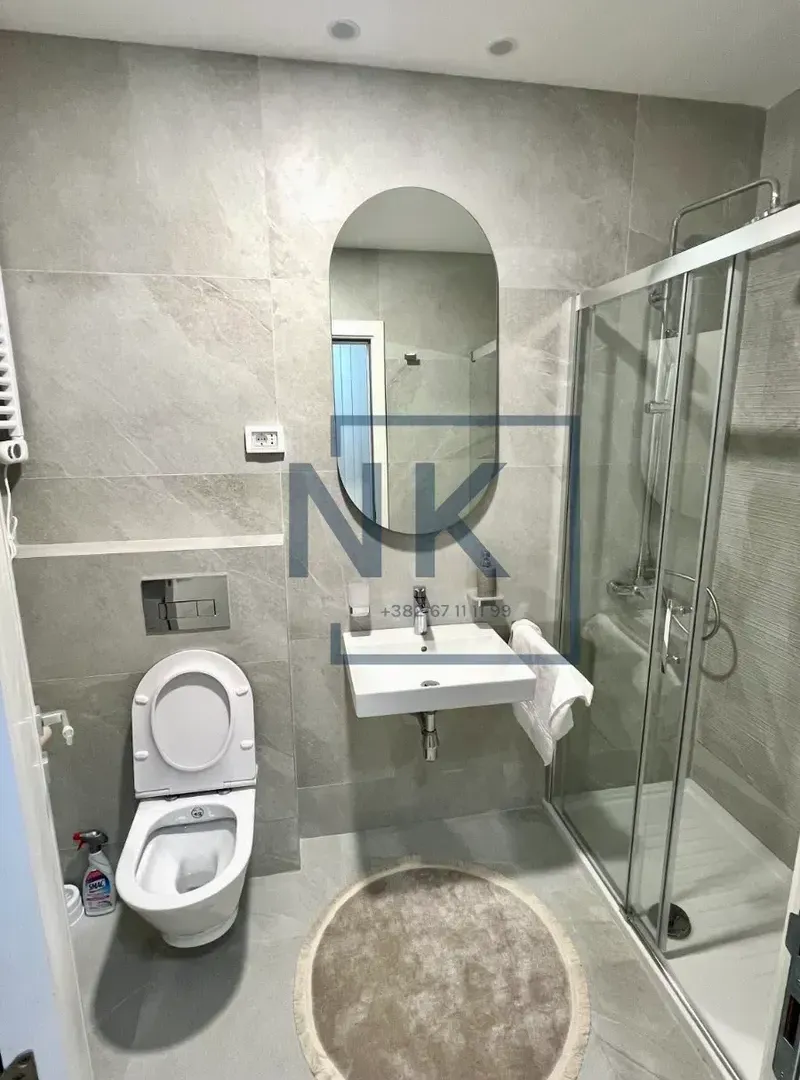 Rent, one bedroom apartment, 46m², Central Point, Podgorica