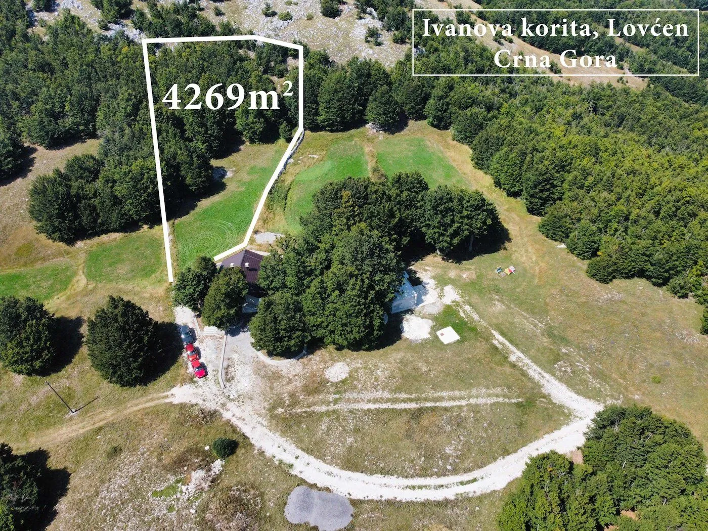 Prodaja, plac, 4269m², Ivanova Korita, Cetinje