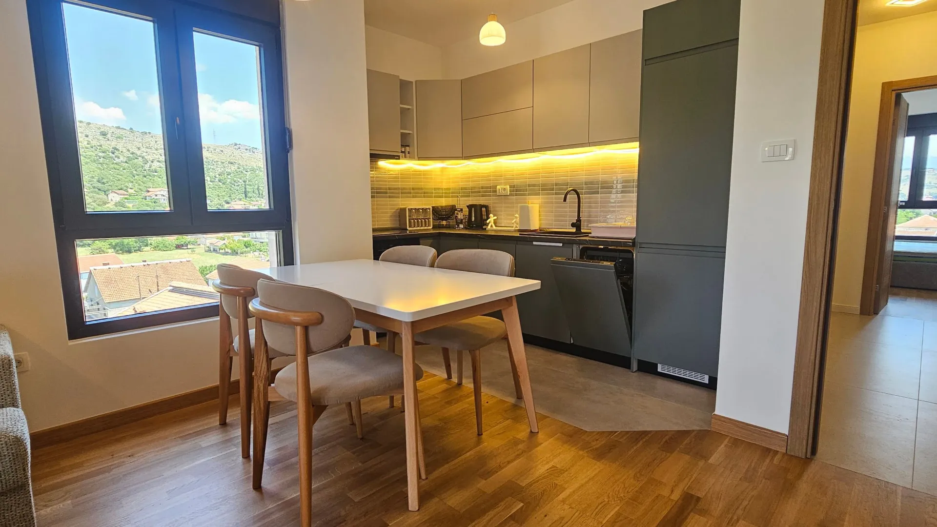 Rent, two bedroom apartment, 61m², Tološi, Podgorica