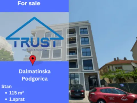 Three Bedroom Apartment for Sale, 115m2, Dalmatinska ulica, Podgorica Three Bedroom Apartment for Sale, 115m2, Dalmatinska ulica, Podgorica
