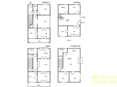 Prodaja, kuća, 200m², Banovo Brdo, Beograd - image 20