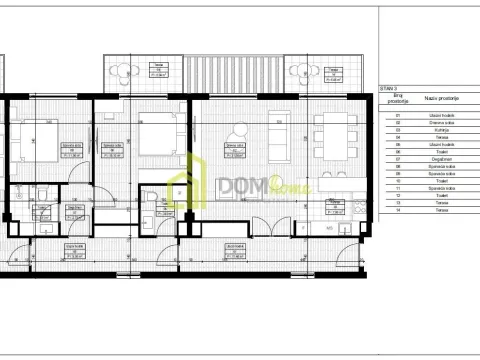 Prodaja, trosoban stan, 140m², Momišići, Podgorica - image 4