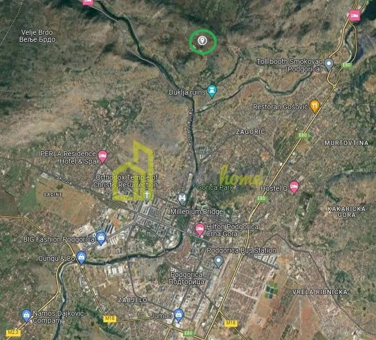 Prodaja, plac, 22747m², Rogami, Podgorica
