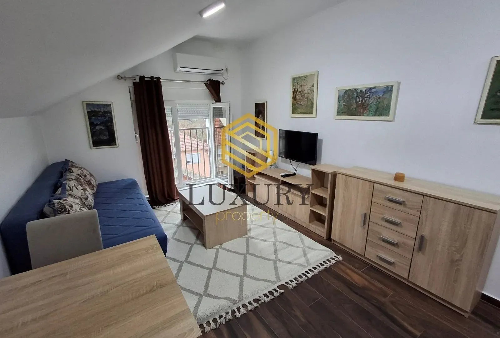 Rent, studio apartment, 25m², Dalmatinska ulica, Podgorica