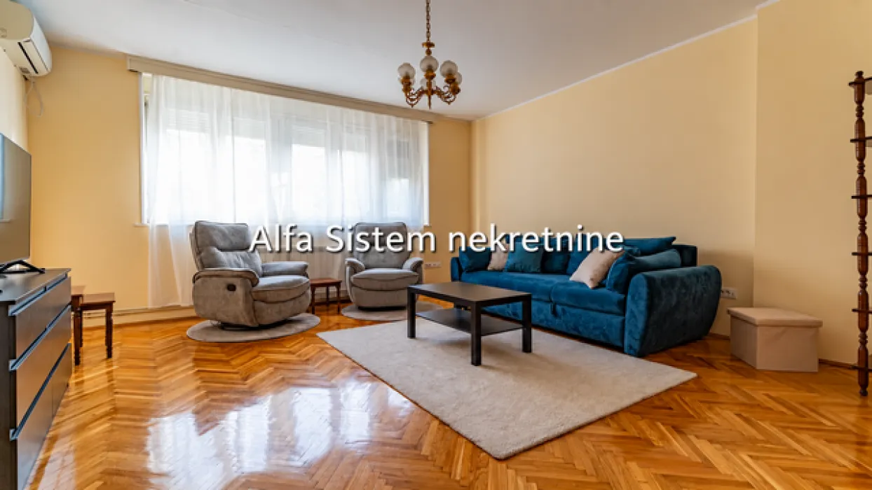 Izdavanje, dvosoban stan, 65m², Savski Venac, Beograd