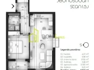 Prodaja, jednosoban stan, 48m², Tološi, Podgorica - image 2