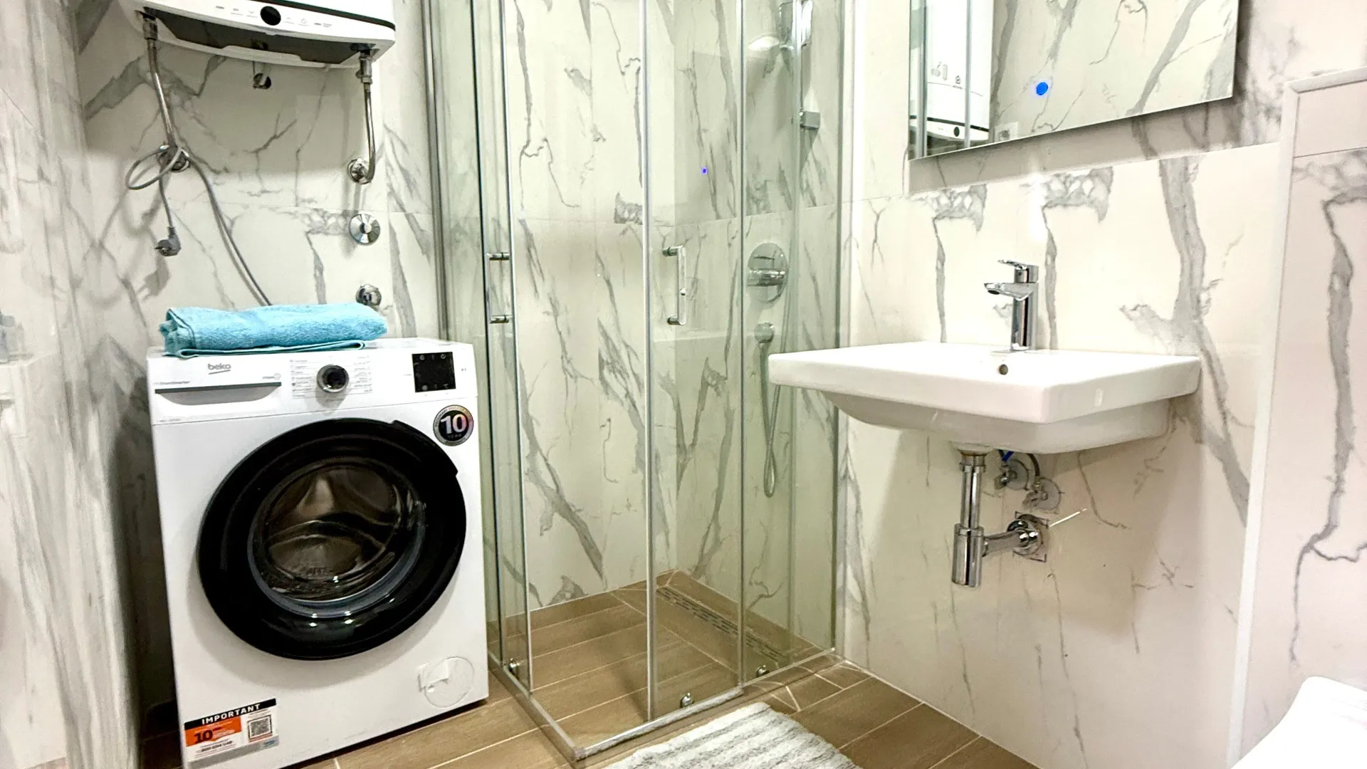 Rent, two bedroom apartment, 60m², Gorica C, Podgorica