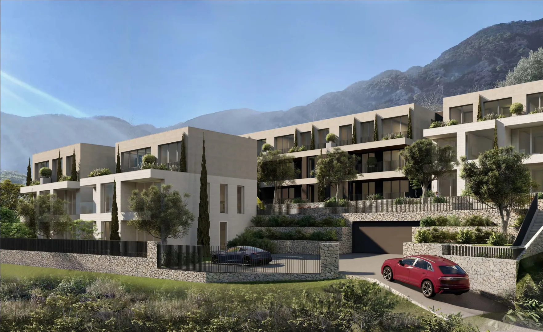 Prodaja, dvosoban stan, 75m², Muo, Kotor