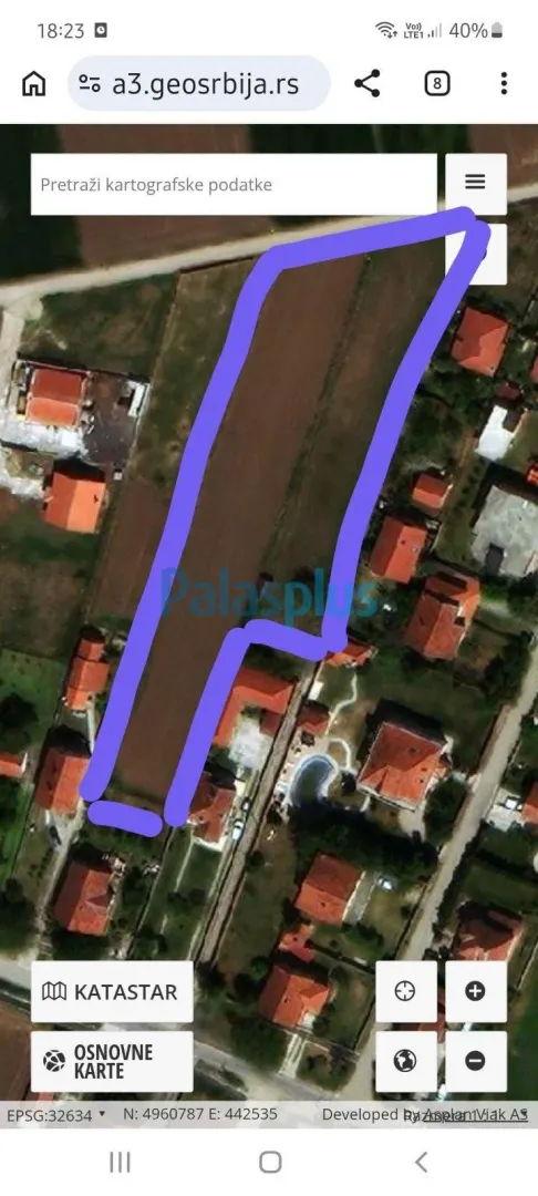 Prodaja, plac, 4500m², Surčin, Beograd