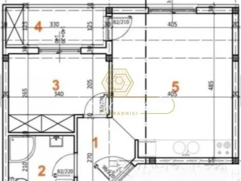 Prodaja, dvosoban stan, 45m², Veternička rampa, Novi Sad Sve Podlokacije - image 6