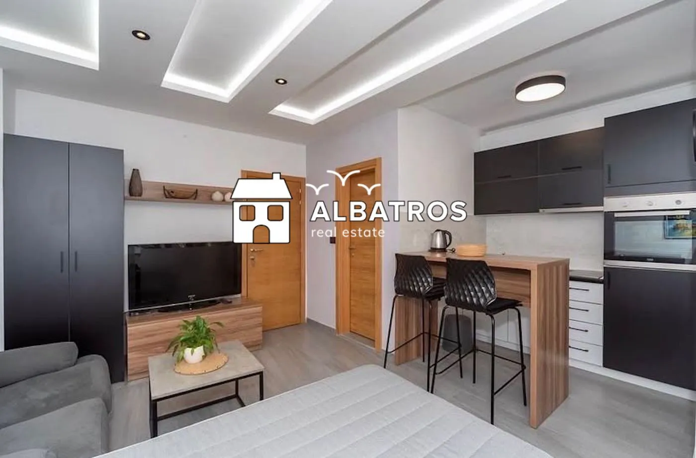 Rent, one bedroom apartment, 40m², Šušanj, Bar
