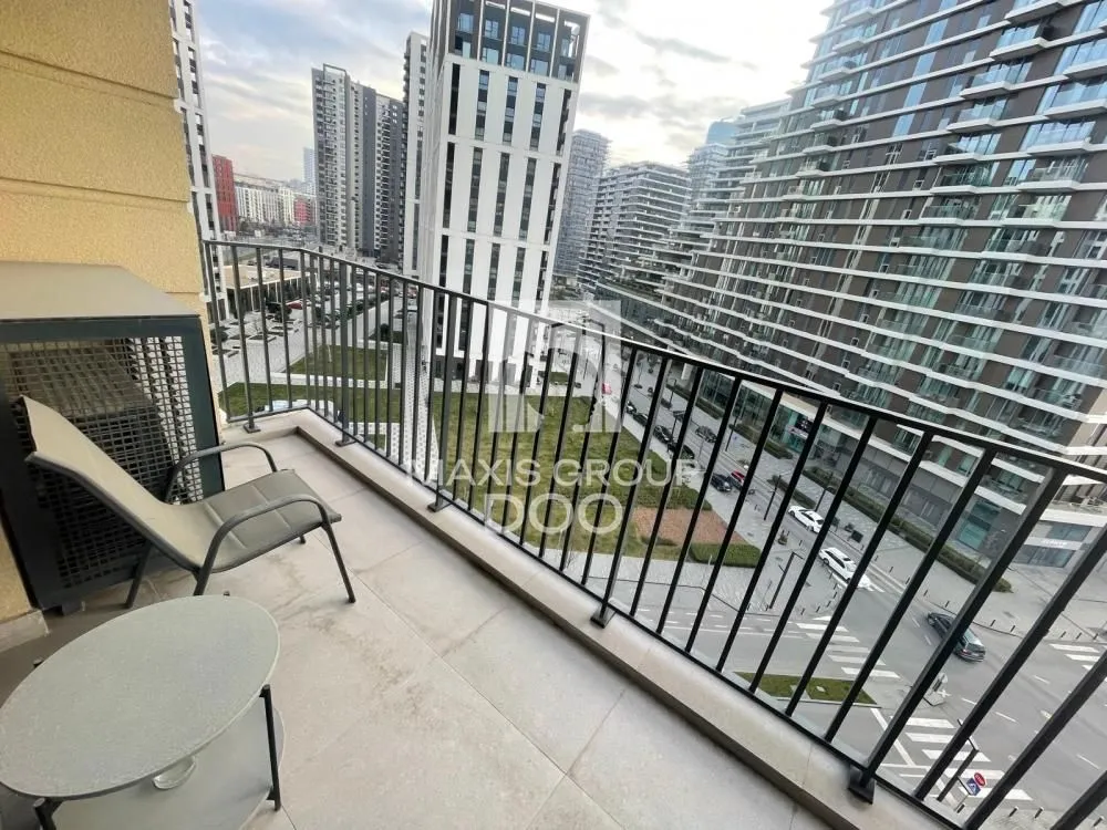Rent, two bedroom apartment, 51m², Savski Venac, Beograd