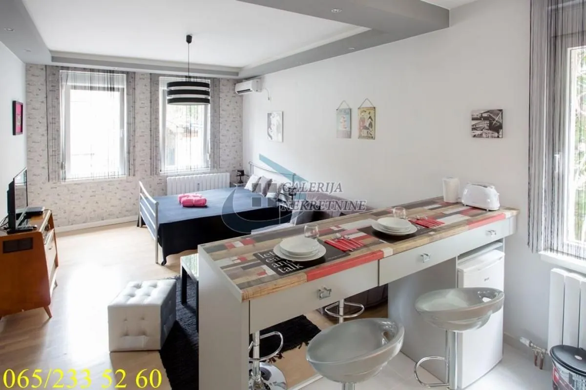 Rent, one bedroom apartment, 35m², Botanička Bašta, Palilula Sve Podlokacije