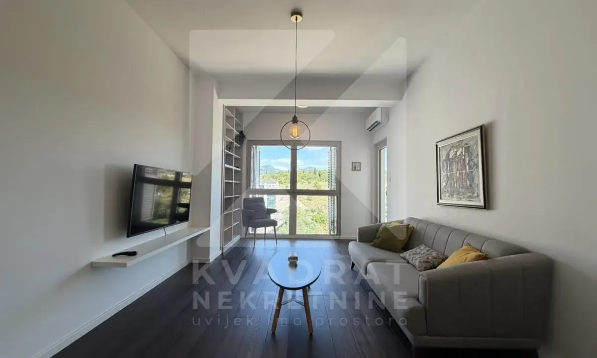Rent, one bedroom apartment, 48m², Vezirov Most, Podgorica