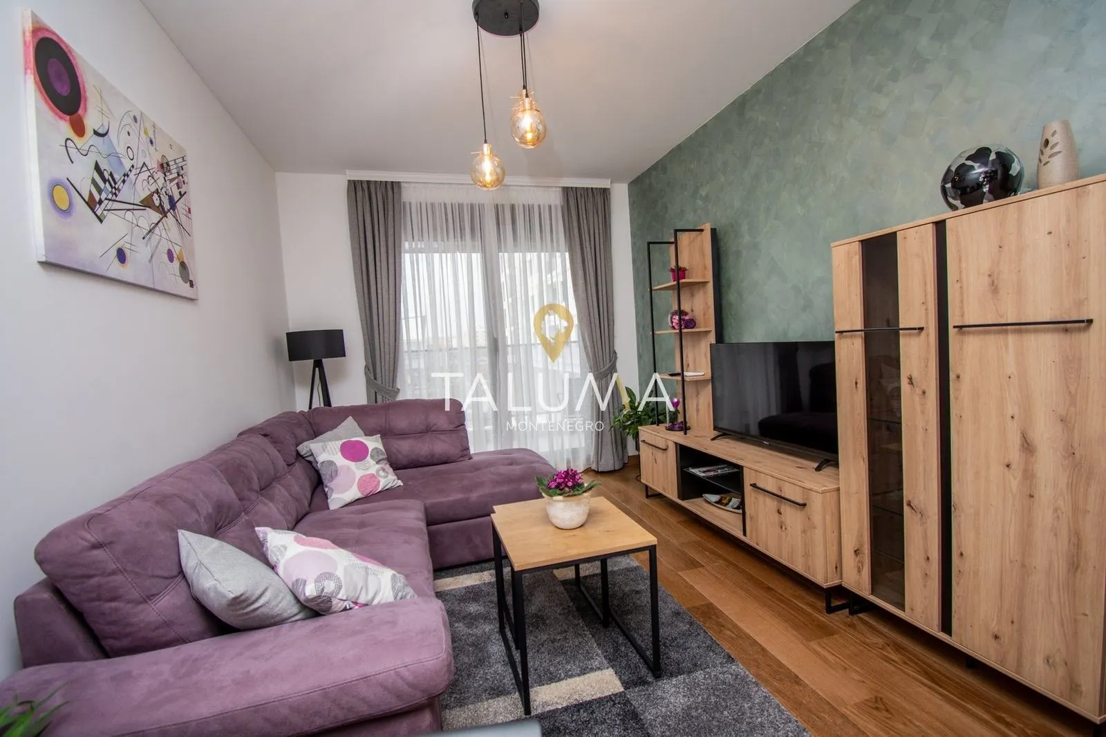 Izdavanje, jednosoban stan, 50m², Tološi, Podgorica
