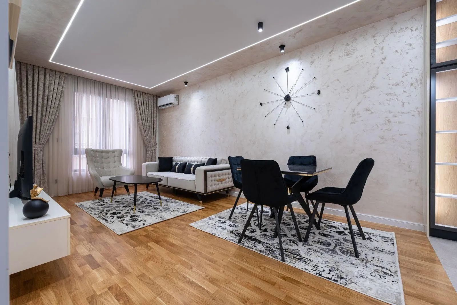 Izdavanje, jednosoban stan, 47m², City Kvart, Podgorica