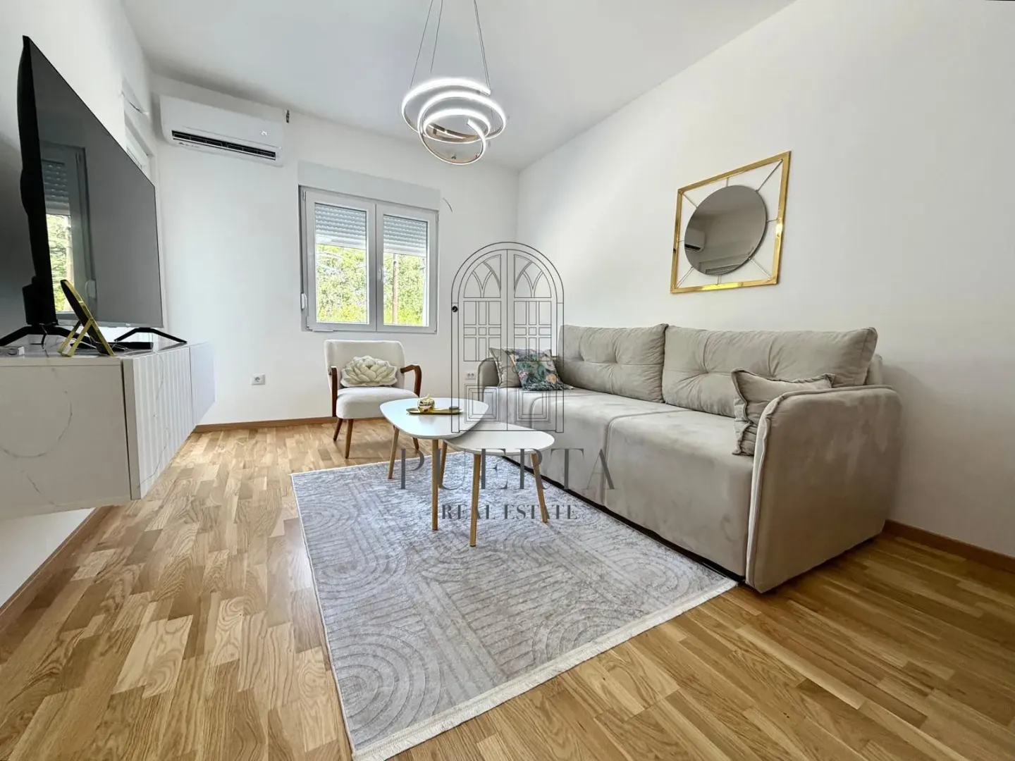 Rent, one bedroom apartment, 42m², Zagorič, Podgorica