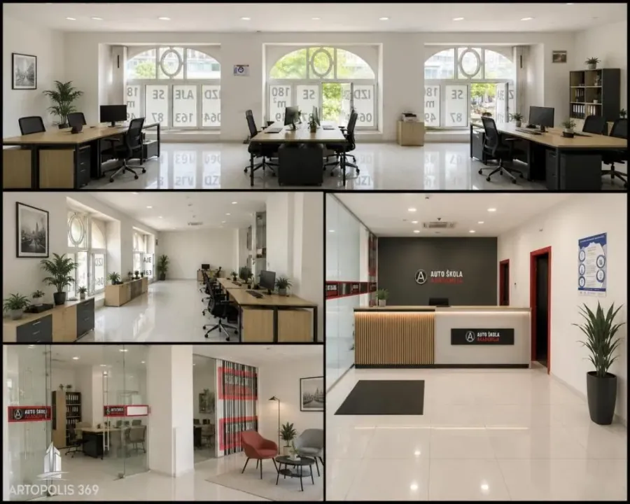 Rent, office space, 185m², Stari Grad, Beograd