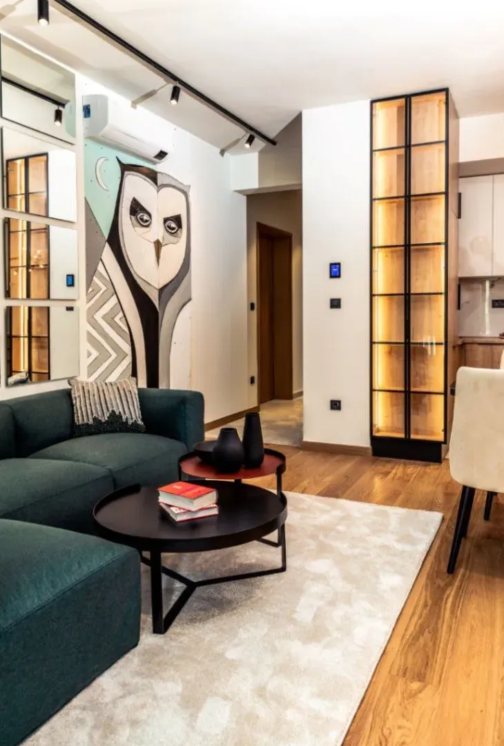 Izdavanje, jednosoban stan, 55m², City Kej, Podgorica