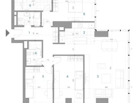 Sale, four bedroom apartment, 119m², Novi Beograd Blok 65, Novi Beograd Sve Podlokacije - image 13