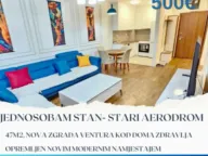Izdavanje, jednosoban stan, 47m², Stari Aerodrom, Podgorica - image 1