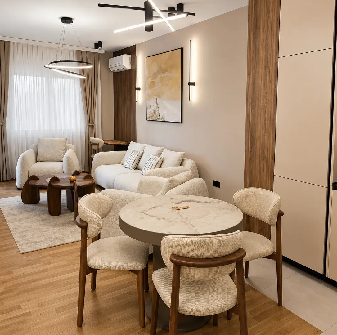Izdavanje, jednosoban stan, 47m², Stari Aerodrom, Podgorica