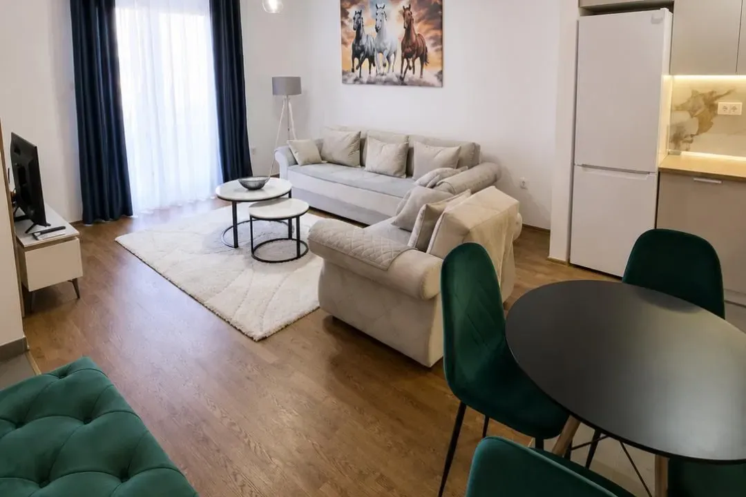 Rent, one bedroom apartment, 56m², Krivi Most, Podgorica