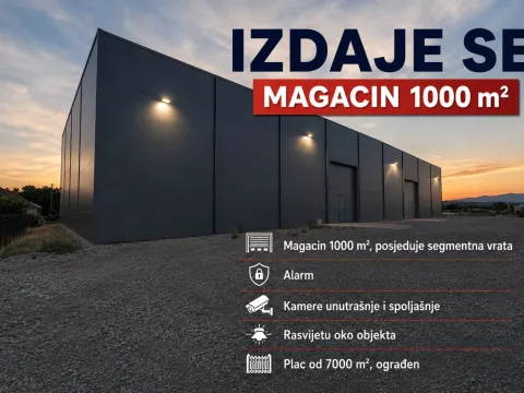 Rent, office space, 1000m², Kuće Rakića, Podgorica - image 2