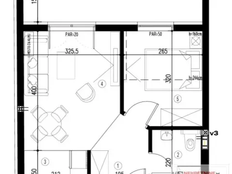 Sale, one bedroom apartment, 40m², Telep, Novi Sad Sve Podlokacije