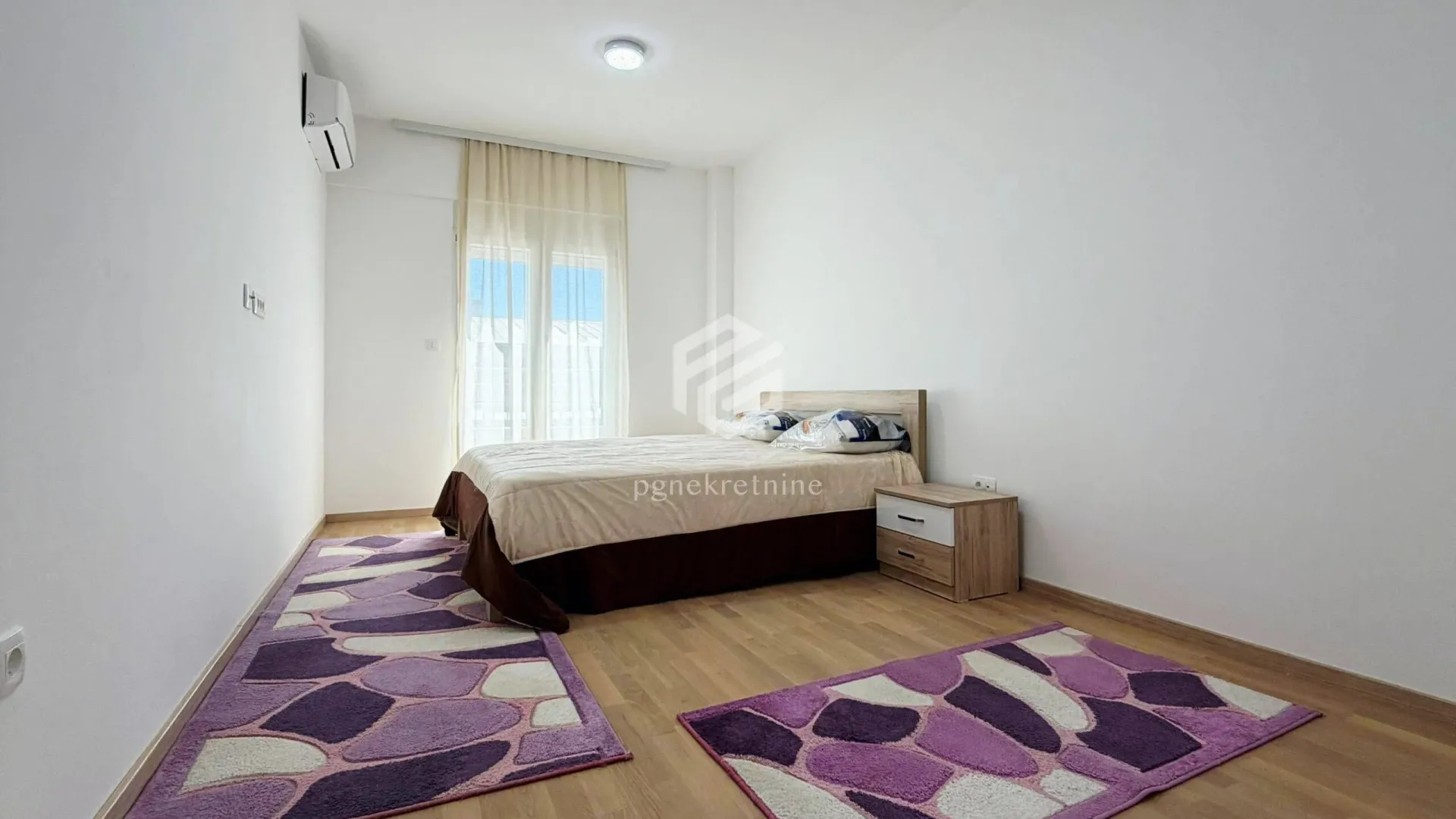 Rent, one bedroom apartment, 58m², Momišići, Podgorica