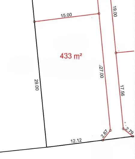 Prodaja, plac, 433m², Donji Kokoti, Podgorica
