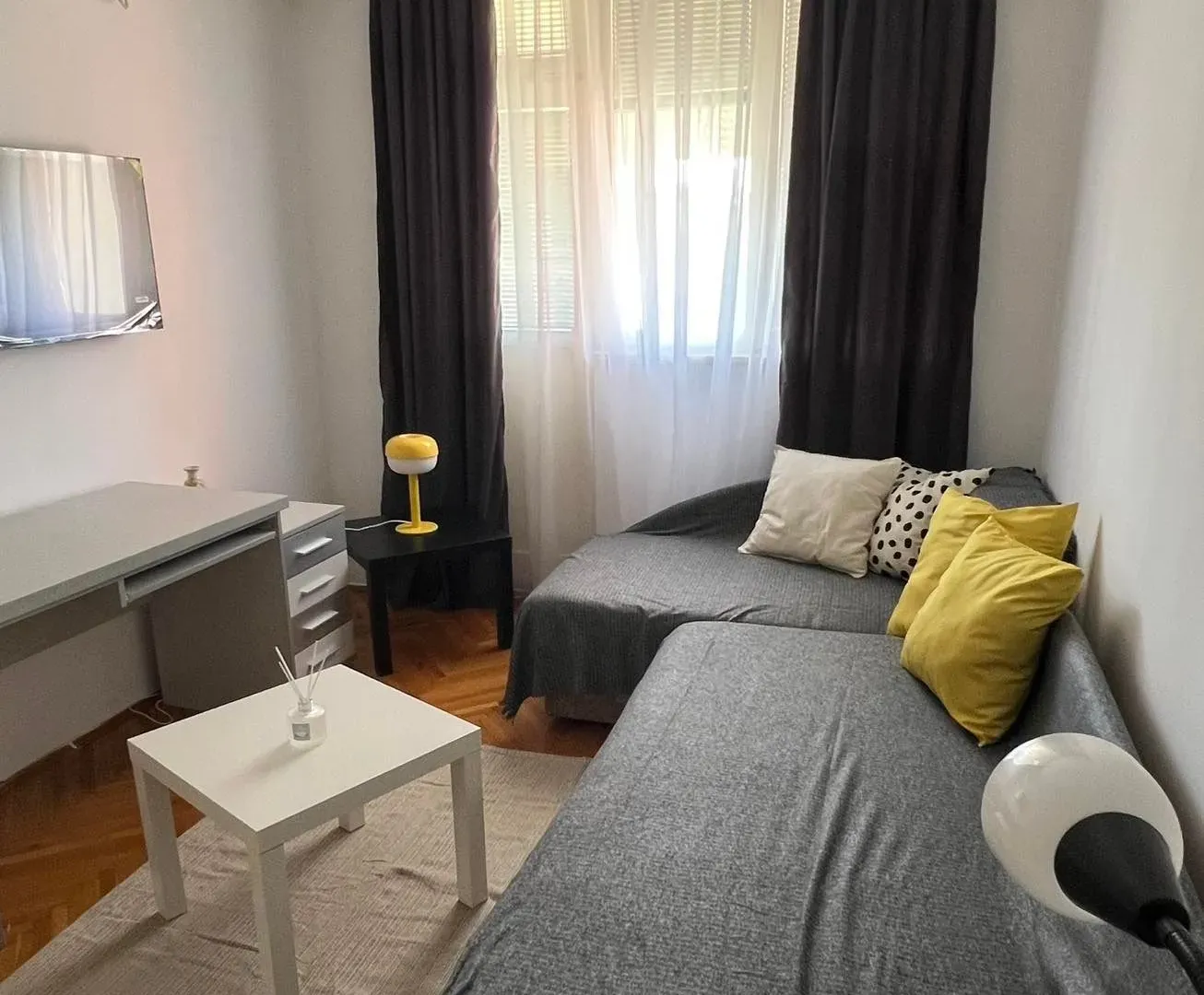Izdavanje, garsonjera, 34m², Preko Morače, Podgorica