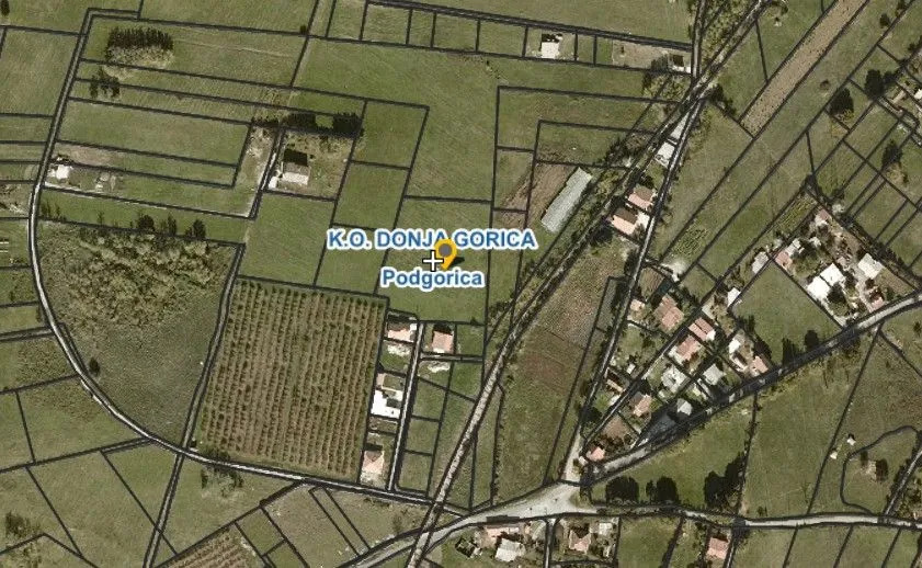 Prodaja, plac, 1601m², Gornja Gorica, Podgorica