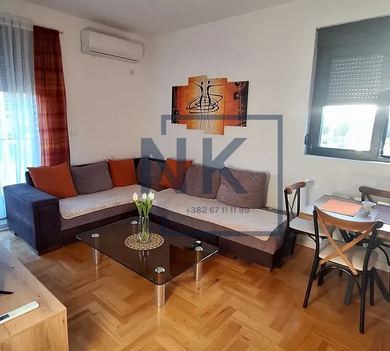 Izdavanje, dvosoban stan, 60m², Zabjelo, Podgorica