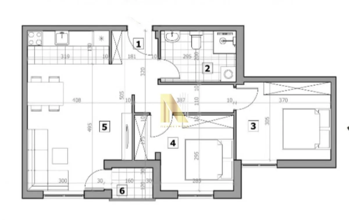Prodaja, trosoban stan, 60m², Petrovaradin, Novi Sad