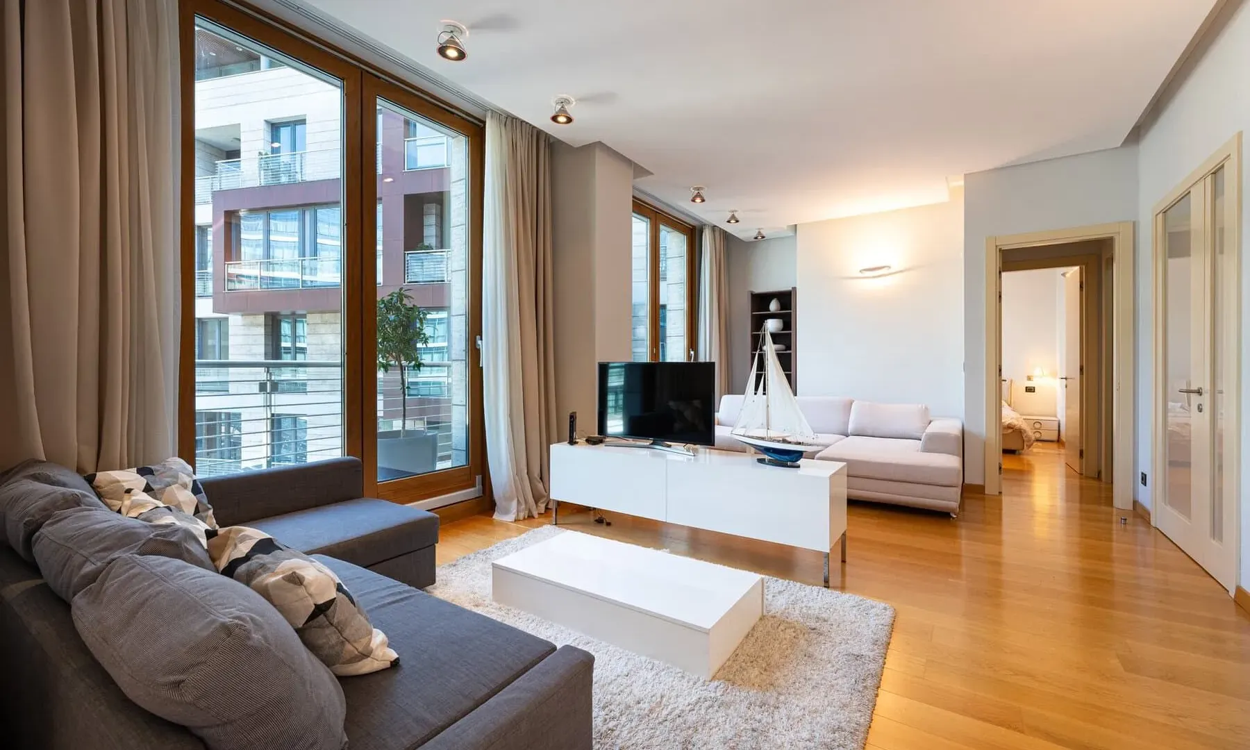 Rent, two bedroom apartment, 88m², Kod Capital Plaze, Podgorica